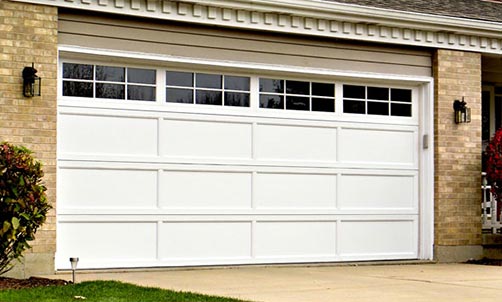 Recessed Panel Garage Door