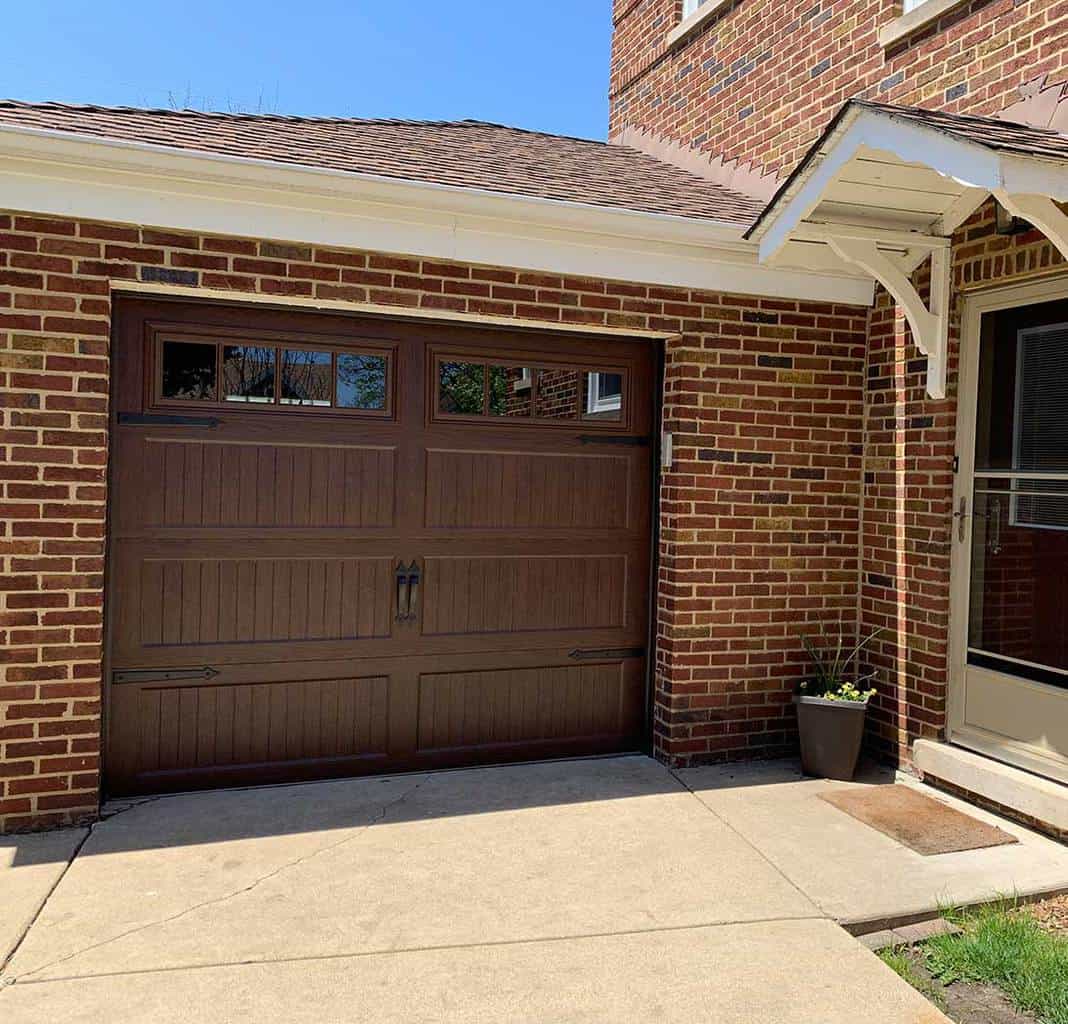 Simple Garage Door Quote with Electrical Design