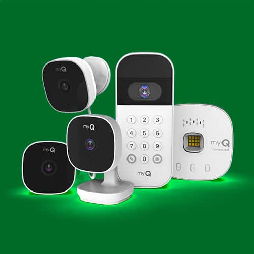 myQ garage door security and remote locking system